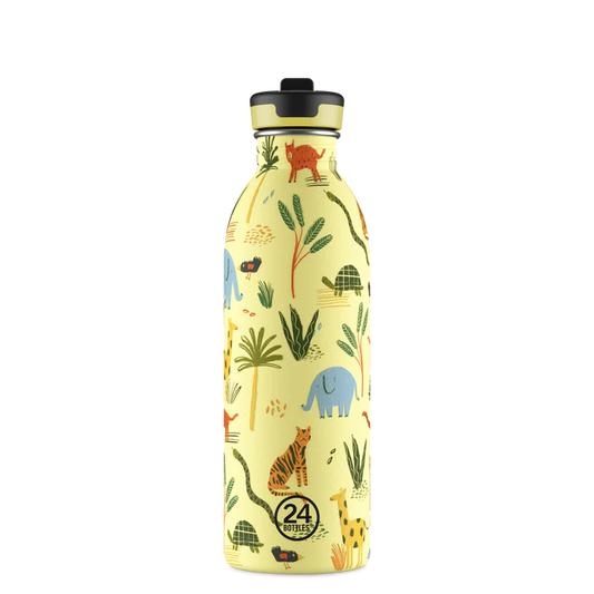 Kids Bottle, 0,5l -juomapullo - Jungle Friends